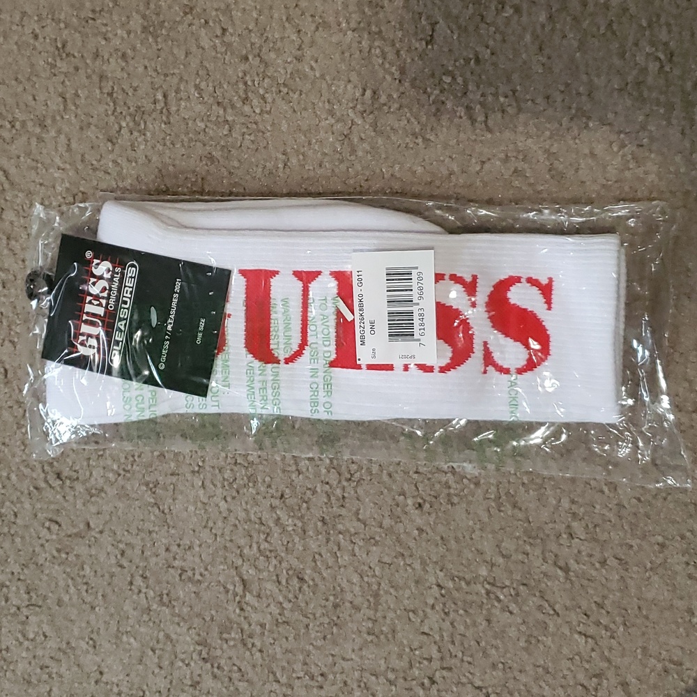 Guess Originals x Pleasures Logo Socks